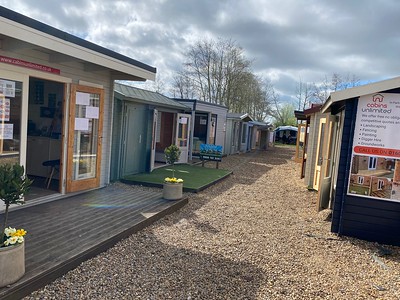 Norwich Display Site Cabins Unlimited