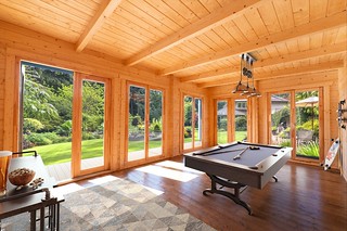 Games Room from Cabins Unlimited