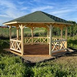 Octagonal Summerhouse from Cabins Unlimited