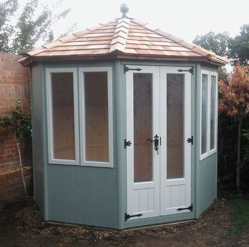 Octagonal Summerhouse from Cabins Unlimited