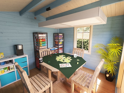 Playroom from Cabins unlimited