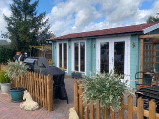 Shetland Garden Cabin from Cbains Unlimited