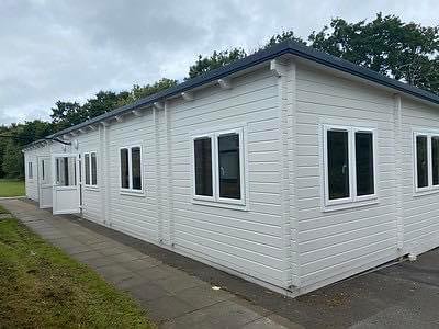 Bespoke Timber Cabin with UPVC windows & Doors