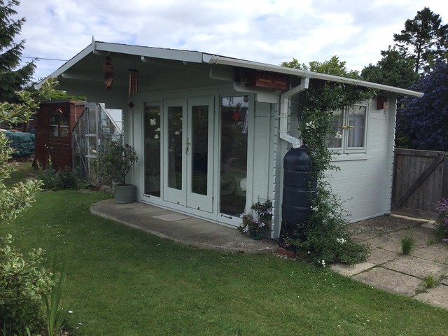 Bespoke Yorkie Cabin from Cabins Unlimited